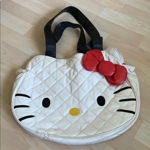 Hello Kitty Head Purse Tote